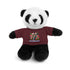 Custom Photo Festive Poinsettia Stuffed Animals with Tee